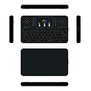 Tastatura Wireless Techstar® Q9 Iluminata RGB , QWERTY, Plug&Play, Tochpad, Tastatura, Mouse - Img 12