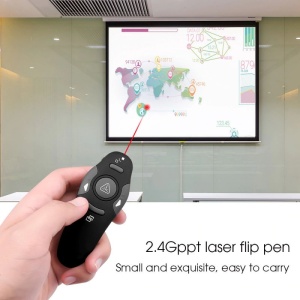 Telecomanda Wireless Techstar pentru Prezentare, cu pointer Laser, Butoane SlideShow, USB - Img 6