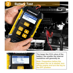 tester kw510 cu fire si display activ