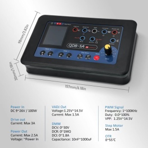 dimensiuni si specificatii tehnice pentru tester Techstar QDB-5A