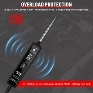 Tester circuite electrice auto JFIND JF100 pentru activare componente si diagnoza electrica