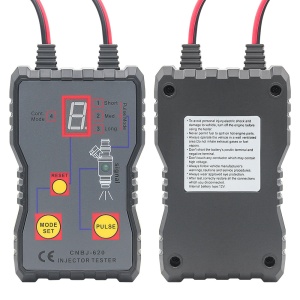 Tester injectoare combustibil auto Techstar CNBJ-620 cu ecran digital si cabluri