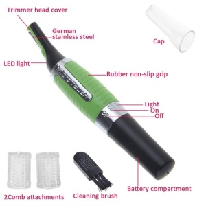 Trimmer facial Micro Touch pentru Nas/Urechi/Sprancene - Img 10