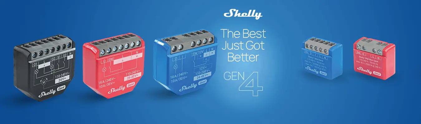 🔥 Noutăți Shelly Gen4 – Automatizare smart la nivelul următor!