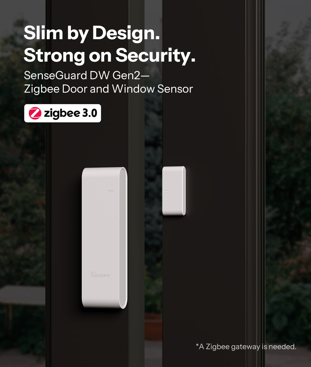🚪 Sonoff SNZB-04PR2: Die Zigbee-„Schildwache“, die Ihr Zuhause in Millisekunden sichert 🛡️⚡