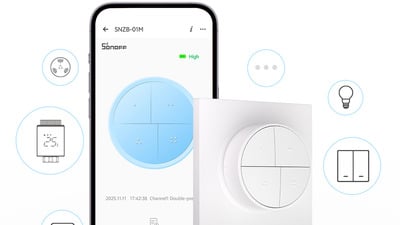 🔘 Sonoff SNZB-01M: Der tragbare 4-Tasten-Controller, der Freiheit im Smart Home neu definiert 🚀✨