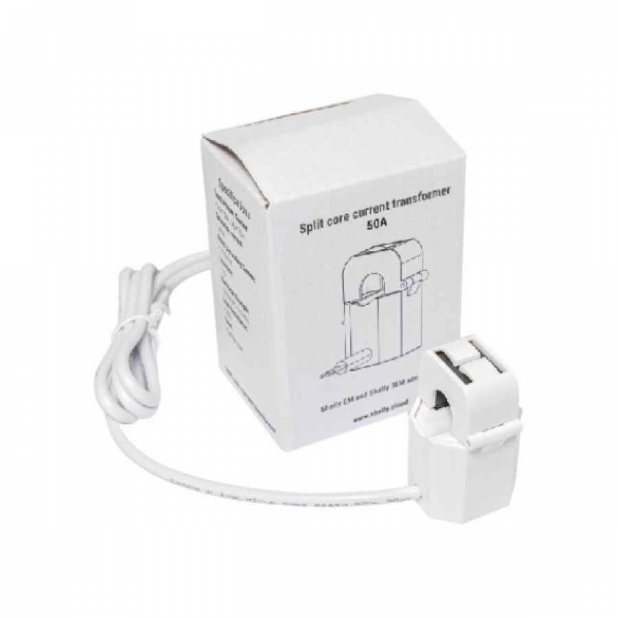 追加分◆ shelly Transformator de curent Shelly 50A (pentru Shelly EM)
