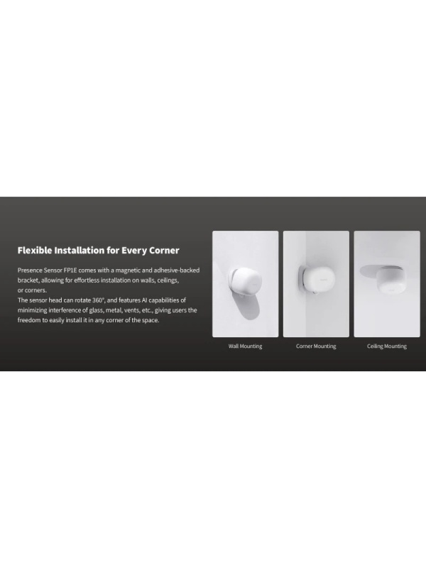 Presence sensor Aqara FP1E (PS-S03D), Zigbee - Img 8