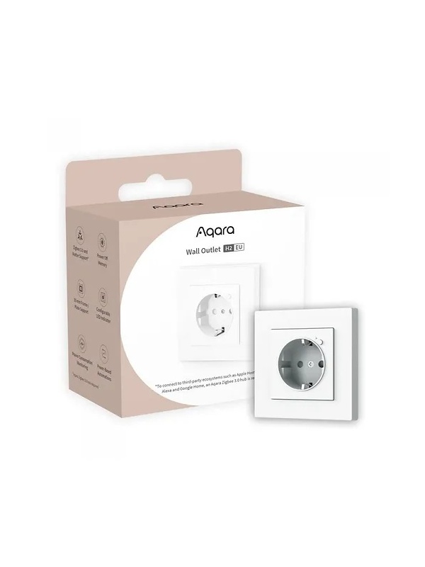 Resigilat Priza inteligenta incastrabila Aqara Wall Outlet H2, Zigbee - Img 2