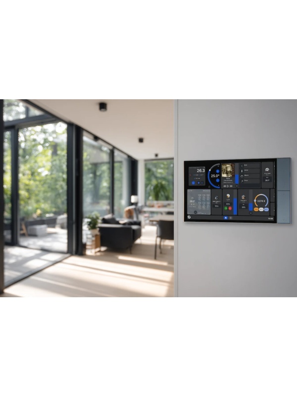 Resigilat Shelly Wall Display XL Negru – Panou tactil smart 10.1″ pentru control central al casei - Img 3
