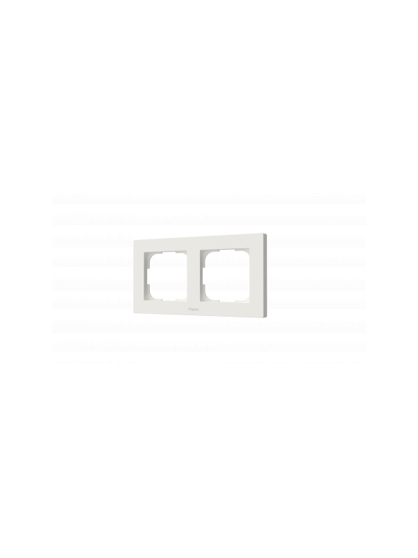 Aqara double frame for H2 switches (for wall switch) - White - Img 2