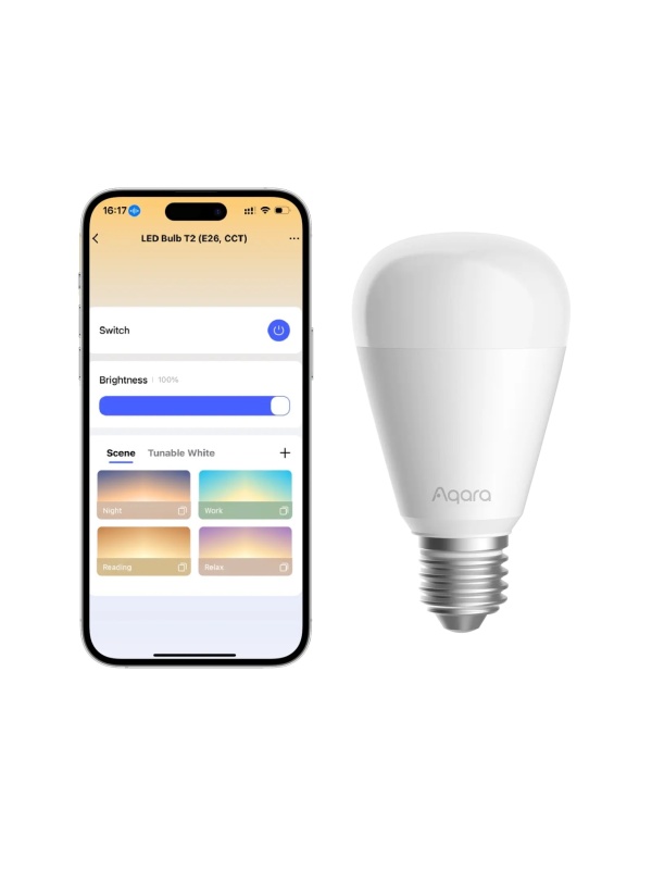 Led Bulb Aqara Bulb T2, E27, 1100 Lumens, Thread, Zigbee (white light only) - Img 2
