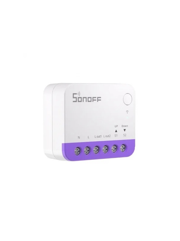 Resigilat Releu smart WiFi pentru rulouri automatizate Sonoff MINI-RBS, 240W, 2.4 GHz, control aplicatie, compatibil Matter - Img 4