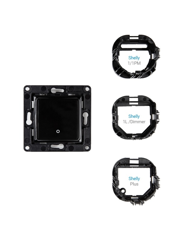 Resigilat Shelly Wall Switch 1 - negru - Img 2