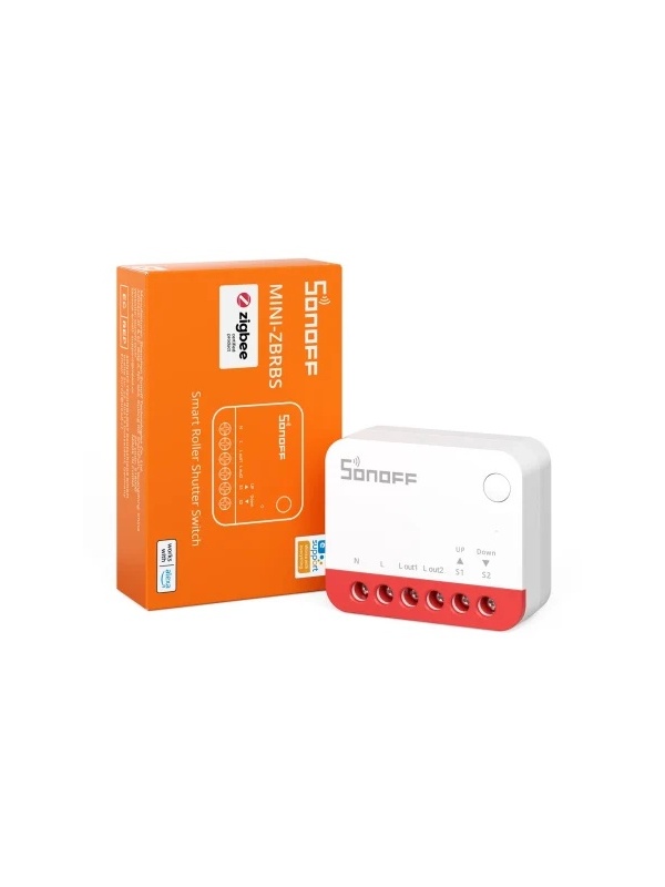Resigilat SONOFF Zigbee Smart Roller Shutter Switch MINI-ZBRBS – Control complet pentru jaluzele, draperii si rulouri - Img 4