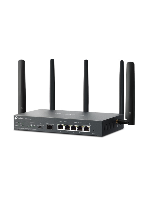 Router wireless TP-Link Omada ER706W-4G, banda dubla, AX3000, 4G+ - Img 3