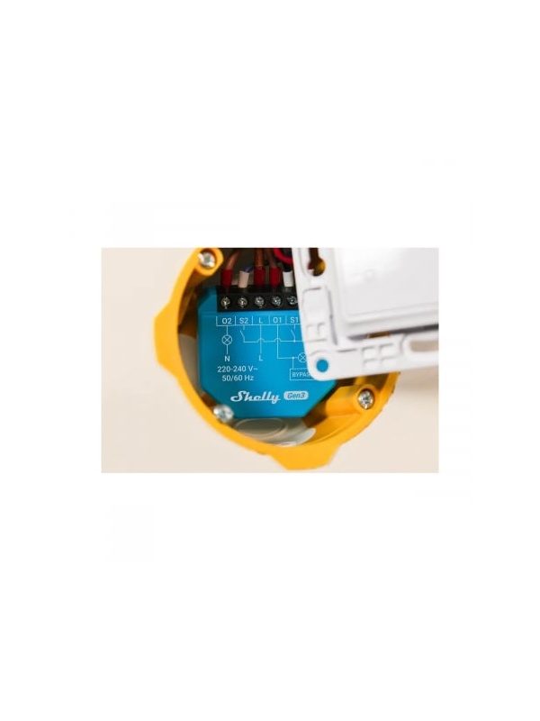 Shelly 2L Smart Relay Shelly 2L, 2 channels, no NUL required, Home Assistant integration, Matter - Img 5