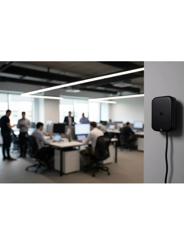 Shelly Presence Gen4 Black – Senzor de Prezență Inteligent, Tehnologie mmWave, Wi-Fi &amp; Bluetooth, Senzor de Lumină și Umiditate - Img 6