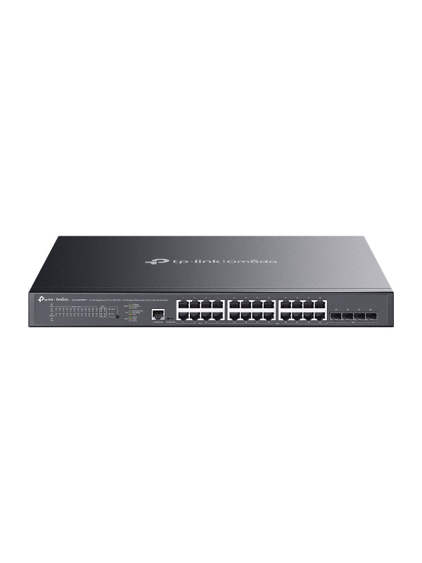 Switch TP-Link Omada SG3428XMPP, 24 Gigabit ports (16 PoE+ + 8 PoE++), 4 slots 10G SFP+, PoE budget 500W - Img 2