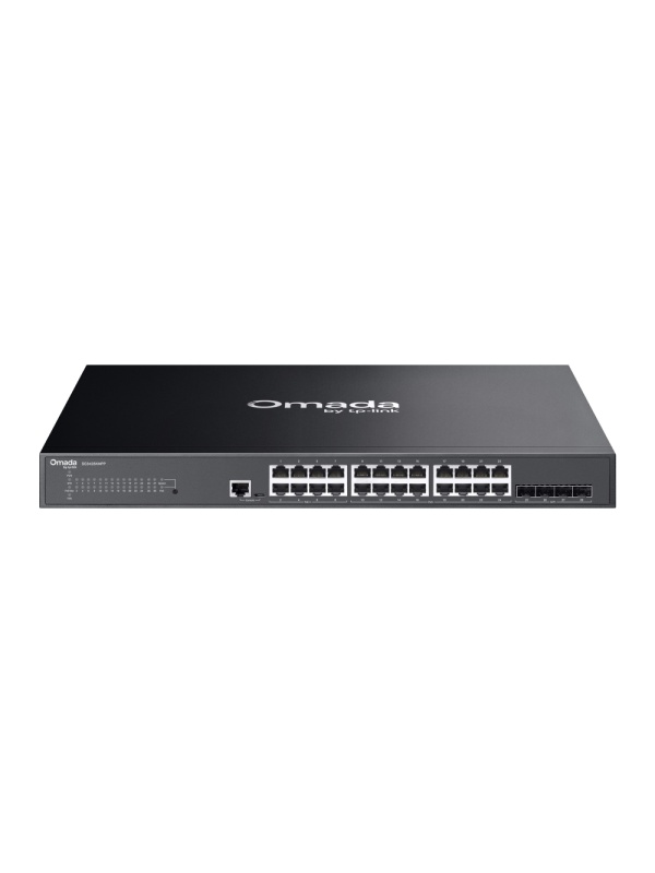 Switch TP-Link Omada SG3428XMPP, 24 porte Gigabit (16 PoE+ + 8 PoE++), 4 slot 10G SFP+, potenza PoE 500 W - Img 5