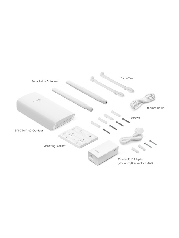 TP-Link Omada ER603WP-4G-Outdoor – Router VPN 4G LTE de Exterior, Porturi Gigabit, IP65 Rezistent la Intemperii, Gestiune Centralizată Omada SDN - Img 4