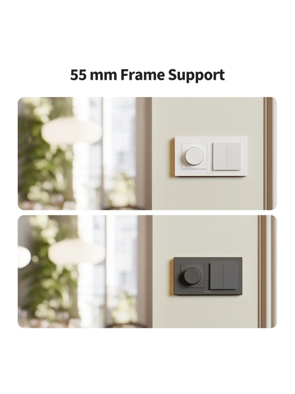 Aqara Shutter Switch H2 EU Kit - Smart Shutter Switch für Jalousien / Rollläden (Zigbee &amp; Thread) - Img 6