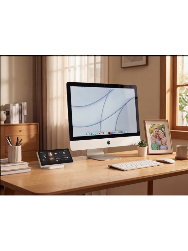 Panel de escritorio para hogar inteligente Aqara Panel Hub S1 Plus EU (Desktop Version) – Pantalla táctil a color, hub Zigbee 3.0 integrado, soporte nativo Matter, altavoz y micrófono - Img 10