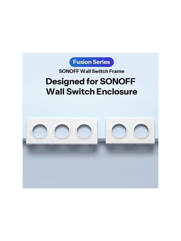 Resigilat SONOFF EF2G – Rama decorativa pentru intrerupatorul smart ORB, 2 posturi - Img 3
