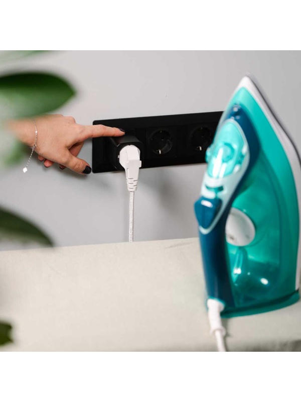 Shelly Plug PM Gen3 Schwarz - Smart Plug mit Stromüberwachung, Wi-Fi &amp; Bluetooth, 2500W, neue Generation Gen3 - Img 6