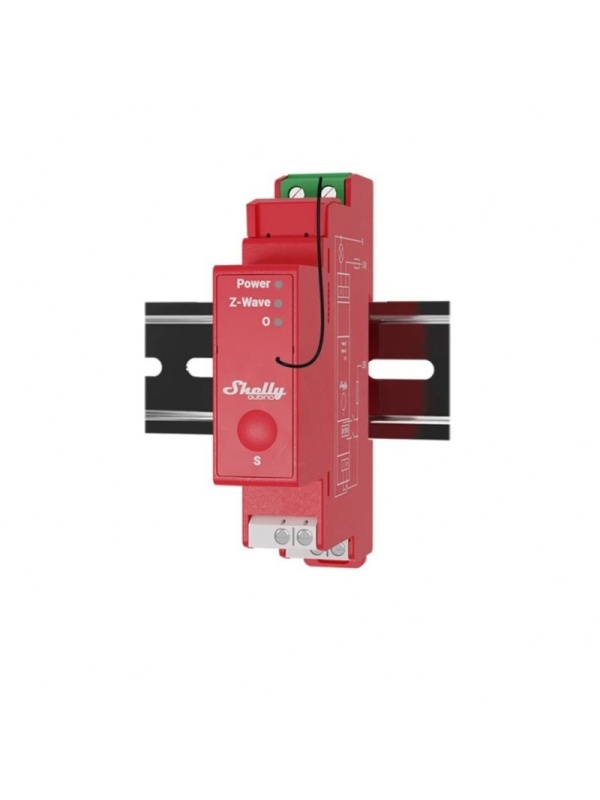 Shelly Qubino Qubino Wave Pro 1PM, 16A, 1 channel, 1 channel, Z-Wave, consumption measurement - Img 4