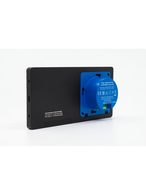 Shelly Wall Display X2i Schwarz - 6,95" Smart Touch Panel, Wi-Fi 6 &amp; Bluetooth 5.0, Control Hub und 5A-Relais - Img 6