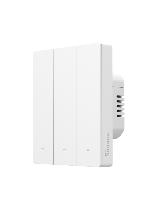 Smart Switch Sonoff ZBM5-3C-80W, 3 channels, 10A, Zigbee , White - Img 3