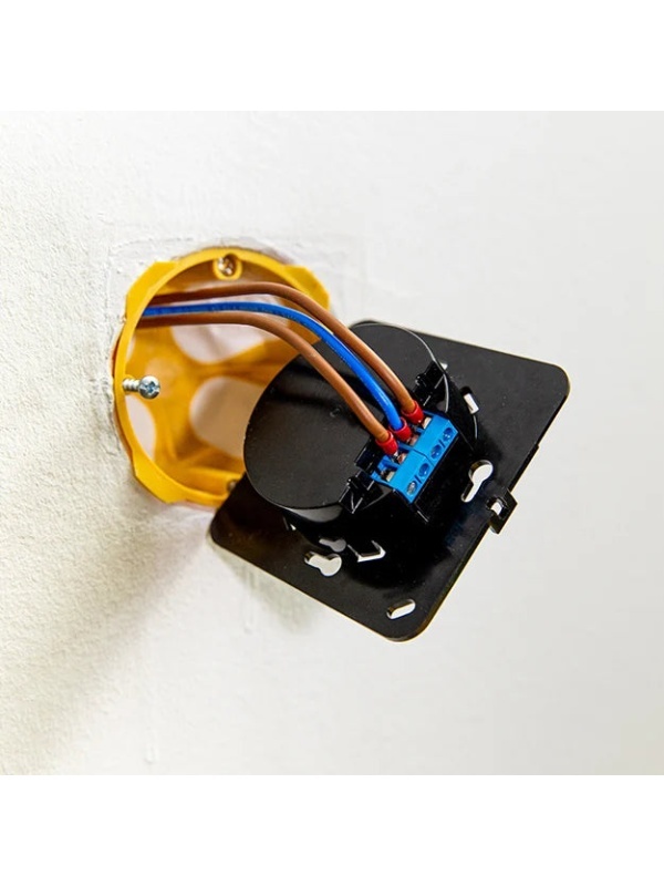 Smart Switch with touchscreen Shelly Wall Display, White, Wi-FI, Bluethooth + BLUE H&amp;T - Img 4