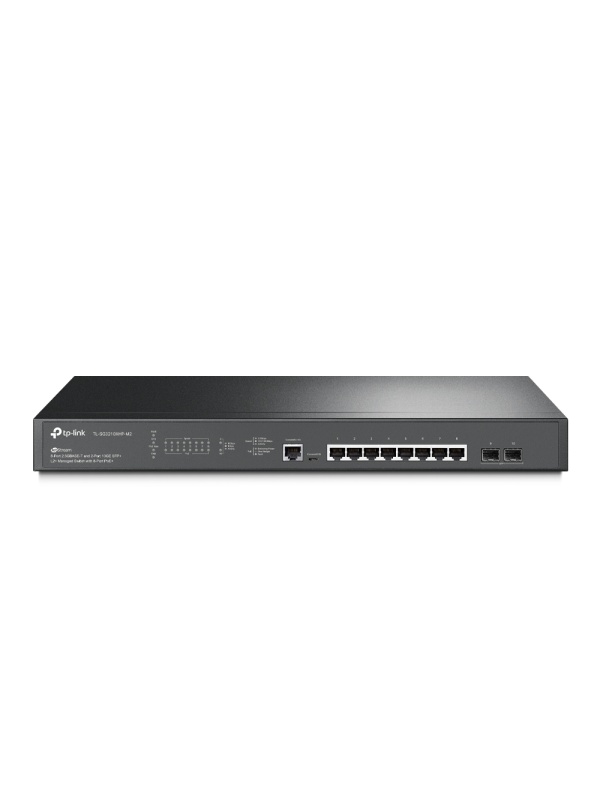 Switch JetStream cu Management TP-Link Omada TL-SG3210XHP-M2, 10 porturi 2.5GBPS - Img 3