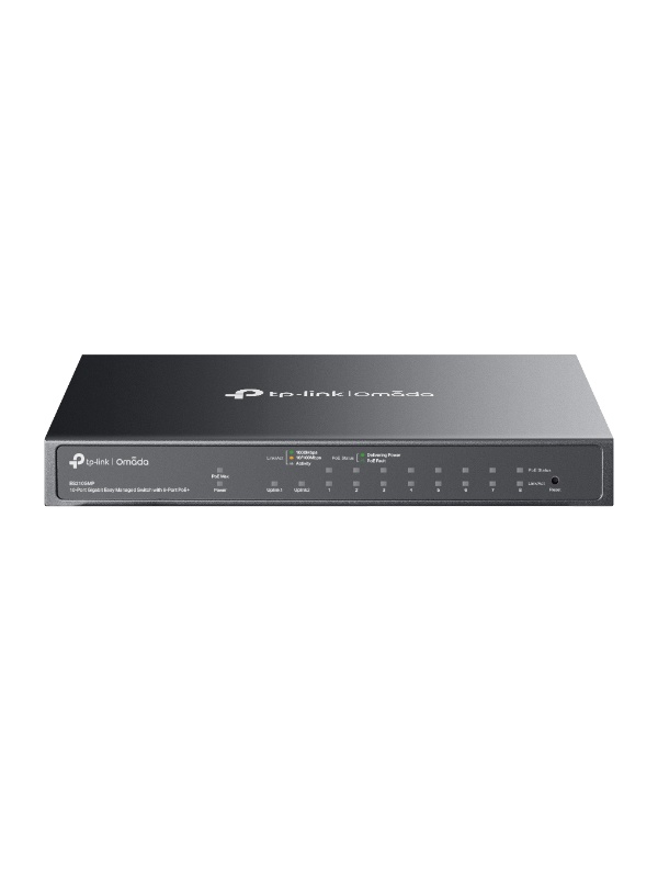 Switch TP-Link Omada ES210GMP, 10 porturi Gigabit Easy Managed, PoE+ - Img 3