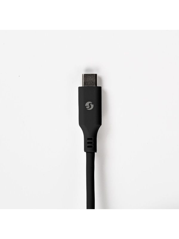 Cavo di alimentazione e ricarica Shelly da USB-C a USB-C 100W, 3 m, nero - chip E-Mark, Power Delivery 20 V / 5 A - Img 2