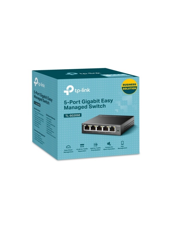 Easy Smart Switch TP-Link Omada TL-SG205E, 5 Gigabit ports - Img 4