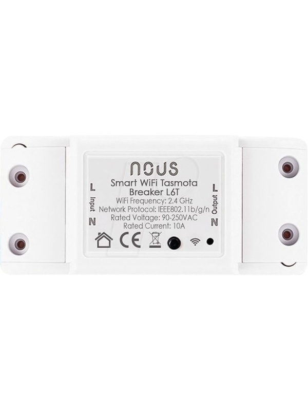 Releu inteligent Nous L6T, 1 canal, 10A, Tasmota - Img 2