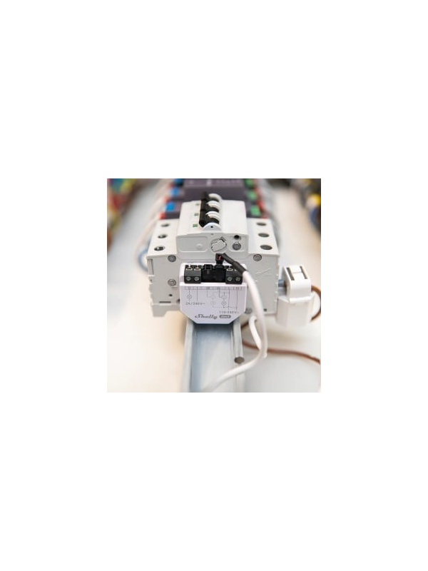 Resigilat Shelly EM GEN3 Contor de energie monofazat cu 2 canale + clamp (1x transformator 50A) - Img 4