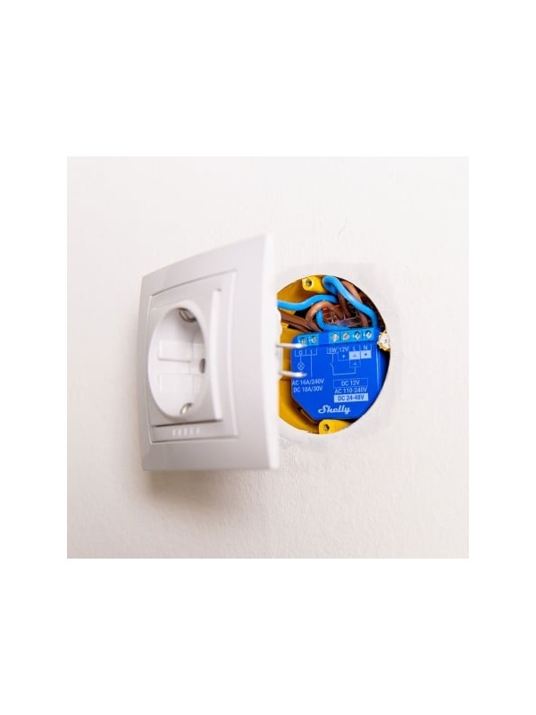 Shelly Plus 1 - 1 channel smart relay, WiFi, app control, compatible with Amazon Alexa, Google Assistant and Home Assistant - Img 3