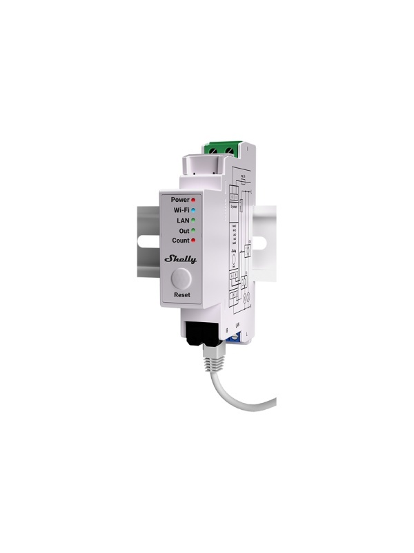 Shelly Pro EM smart meter, 2x clamps 50A - Img 3