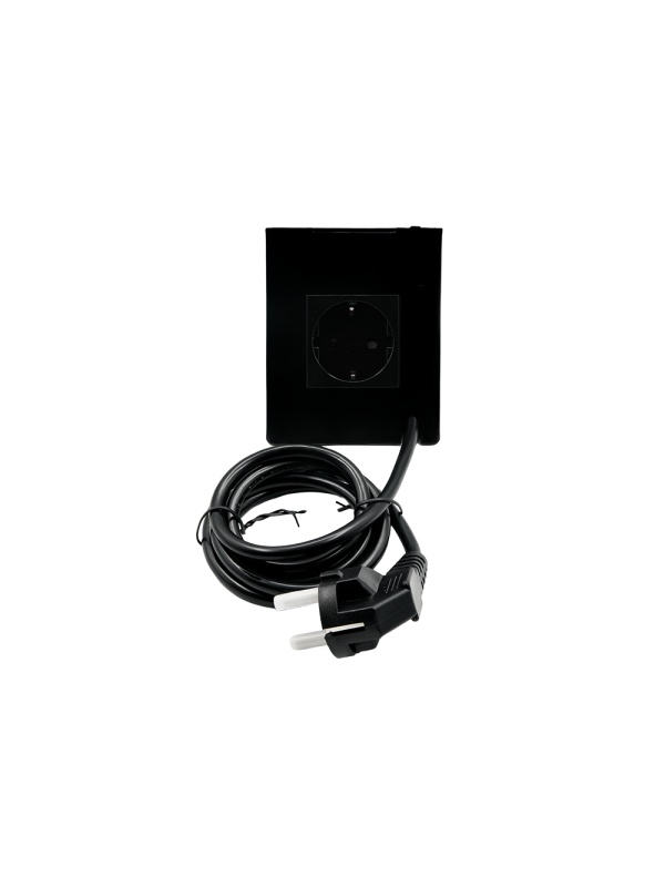 Shelly Socket for Wall Display Stand Black– Soclu pentru Montaj pe Stand al Shelly Wall Display, Negru - Img 10
