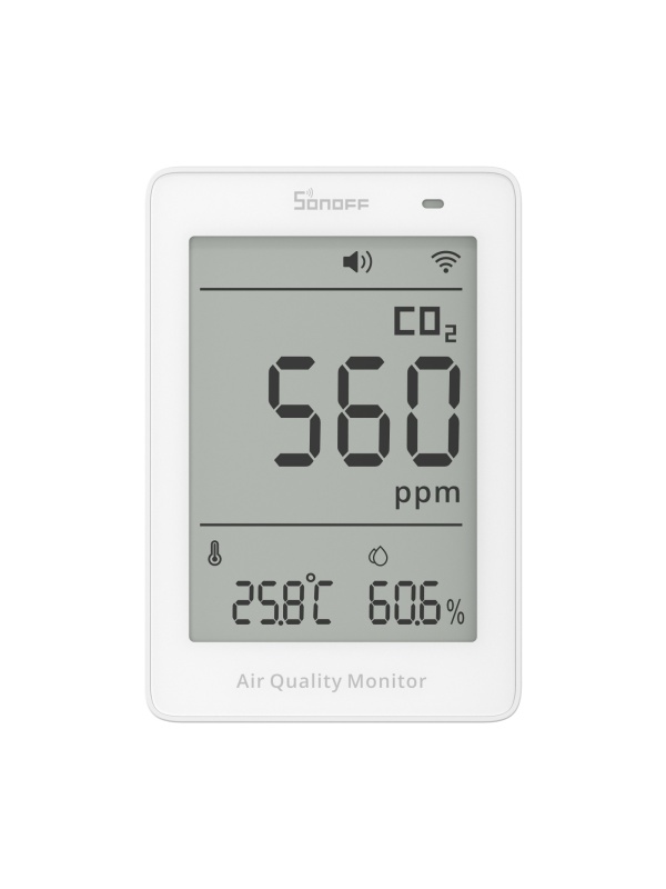 SONOFF AirGuard CO2 – Monitor inteligent CO2 cu Matter over Wi-Fi pentru calitatea aerului (SAWF-08P) - Img 6