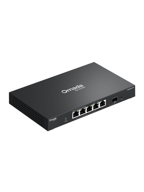 TP-Link Omada ES206XPP-M2 – Switch Smart Managed cu 4 Porturi 2.5G PoE++, 1 Port 2.5G non-PoE și 1 Port 10G SFP+, Buget PoE 120W, Gestiune Omada SDN - Img 3
