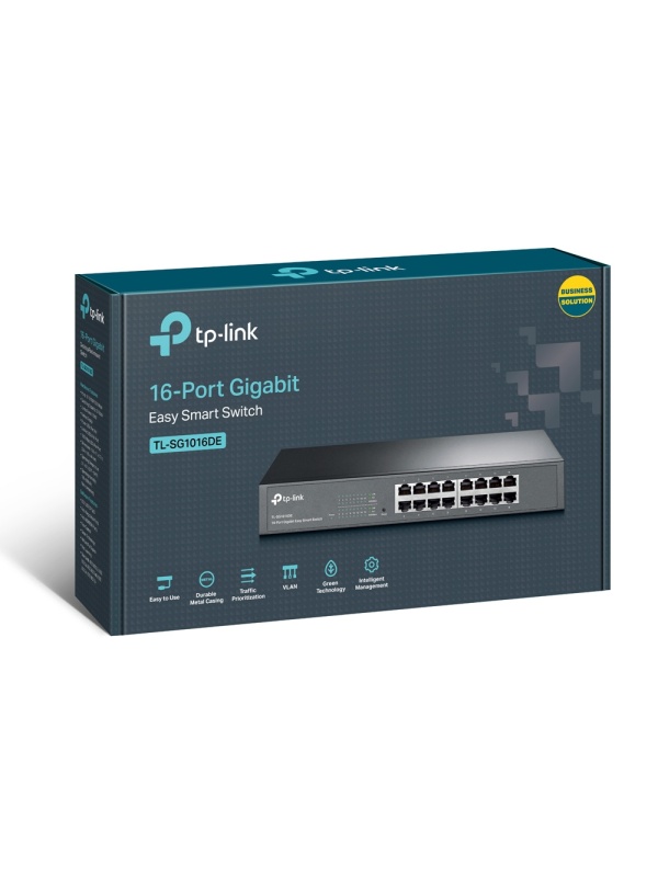 16-port Gigabit switch, TP-LINK Omada Omada TL-SG1016DE - Img 5