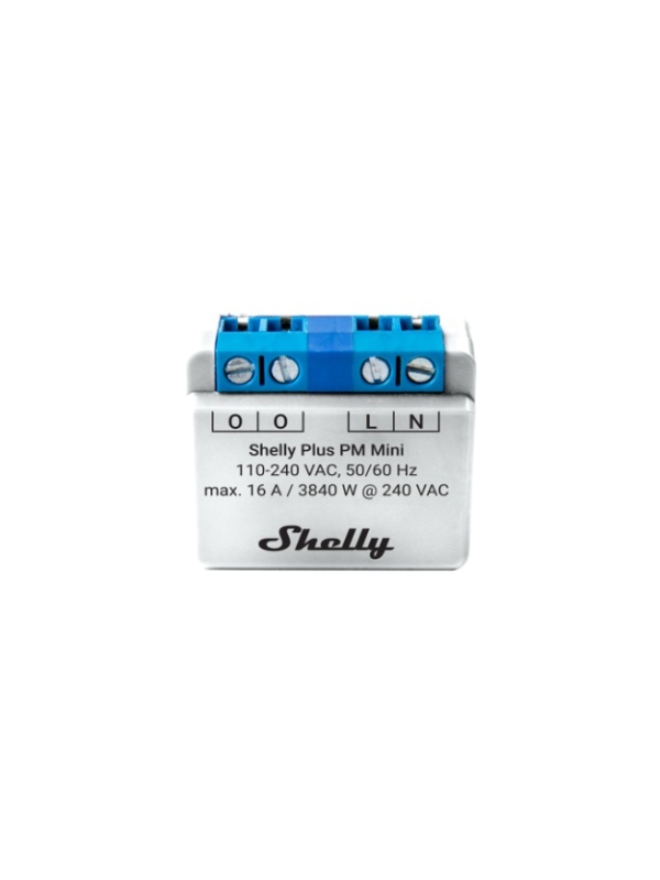 Contor de energie Shelly Plus PM mini, 16A - Img 2