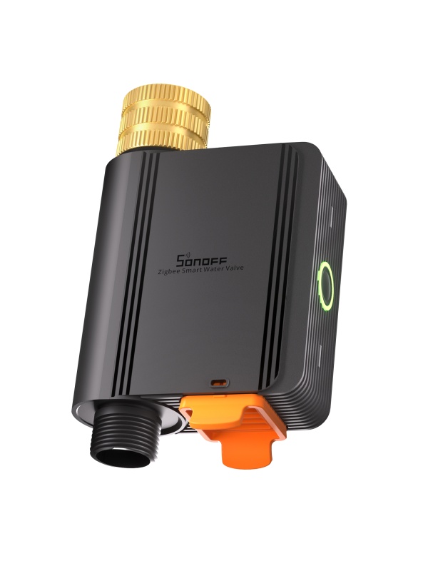 Electrovalvă Inteligentă pentru Irigații Sonoff Hydro One BSP (SWV-ZFE-BSP) – Conectivitate Zigbee 3.0, Racord Intrare din Alamă (BSP), Măsurare Debitul Apei, Protecție IP65 - Img 4