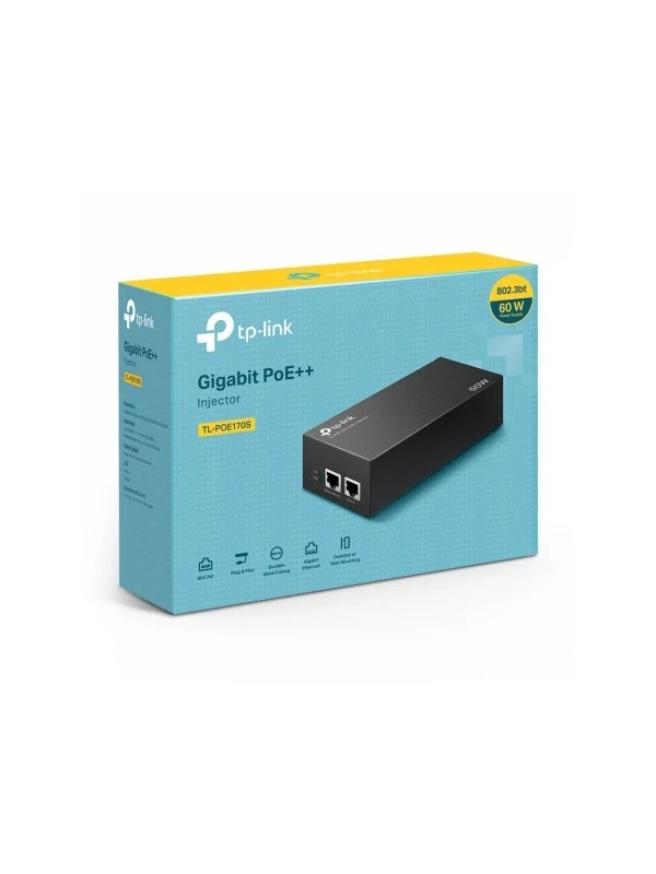 Injector PoE++ Gigabit 60W, TP-LINK TL-PoE170S - Img 3