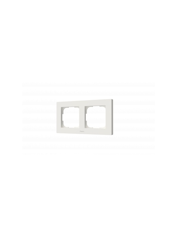 Open box (confezione aperta) Placca doppia Aqara per interruttori H2 (per interruttore a parete) – Bianco - Img 2
