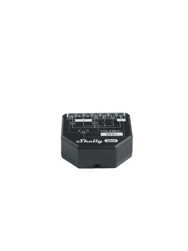 Packet 4 intelligente Relais Shelly 2PM GEN4, 2 Kanäle, 2x10A, Verbrauchsüberwachung, Multiprotokoll (WiFi, bluetooth, matter, zigbee), Home Assistant Integration - Img 5